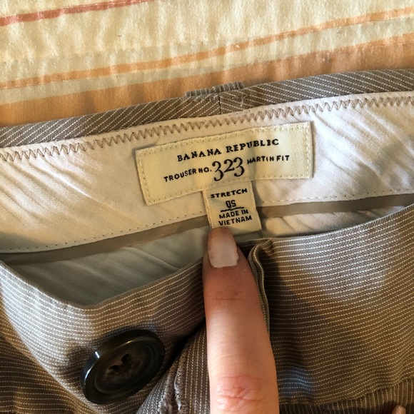 Ladies pinstriped slacks - Picture 3 of 3